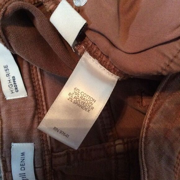 J.JILL CROPPED JEANS! NWT! SIZE 10P - Picture 9 of 9